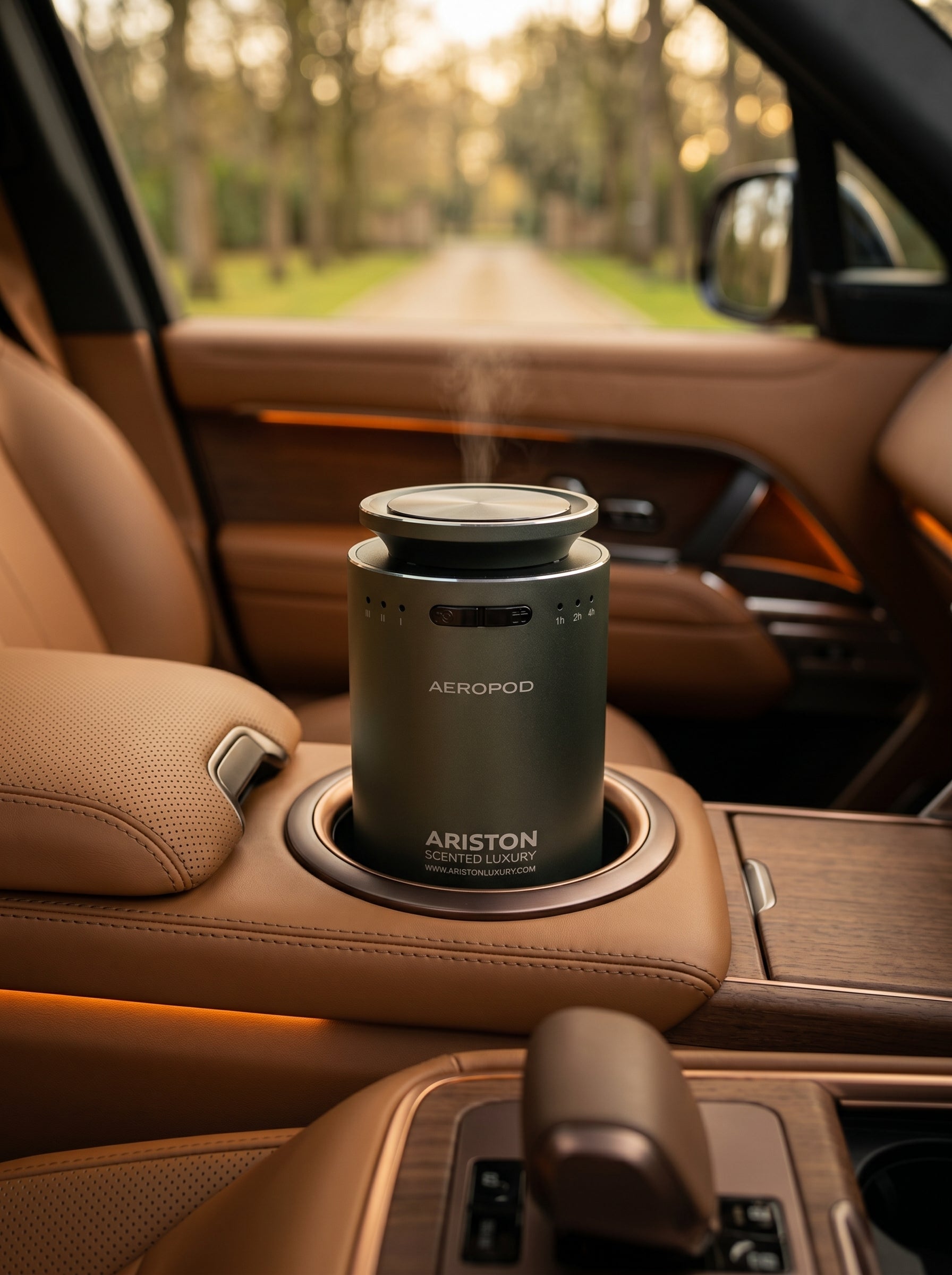 Aeropod Luxury Car Scent Air Diffuser by Ariston