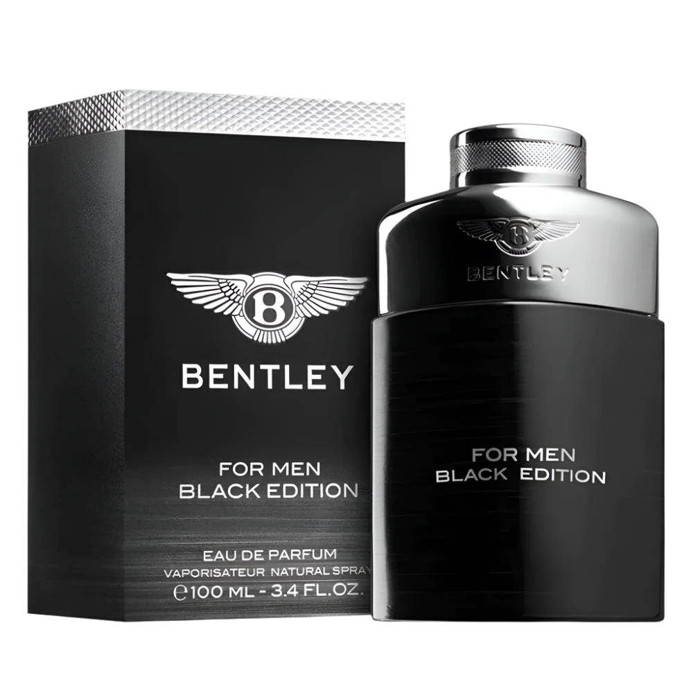 Bentley Black Edition Fresh Stock 100.0ml Eau de Parfum Bottle