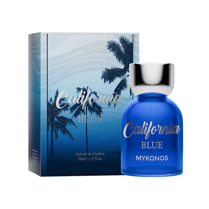 Mykonos California Blue Fresh Stock 50.0ml Parfum Bottle