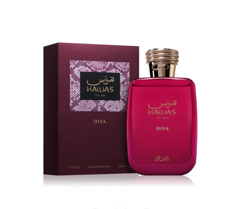 Rasasi Hawas Diva Fresh Stock 100.0ml Eau de Parfum Bottle