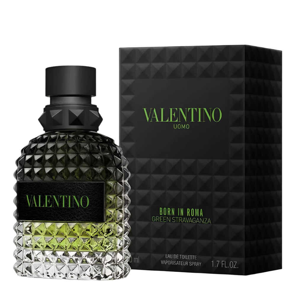 Valentino Born in Roma Green Stravaganza Fresh Stock 100.0ml Eau de Cologne Bottle