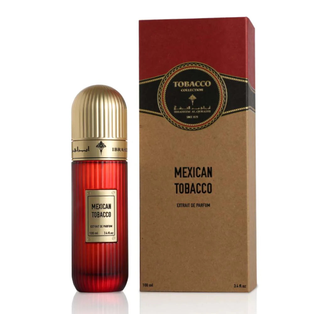 Ibraheem Al Qurashi Mexican Tobacco Fresh Stock 100.0ml Parfum Bottle