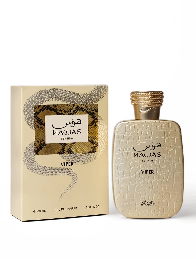 Rasasi Hawas Viper Fresh Stock 100.0ml Eau de Parfum Bottle