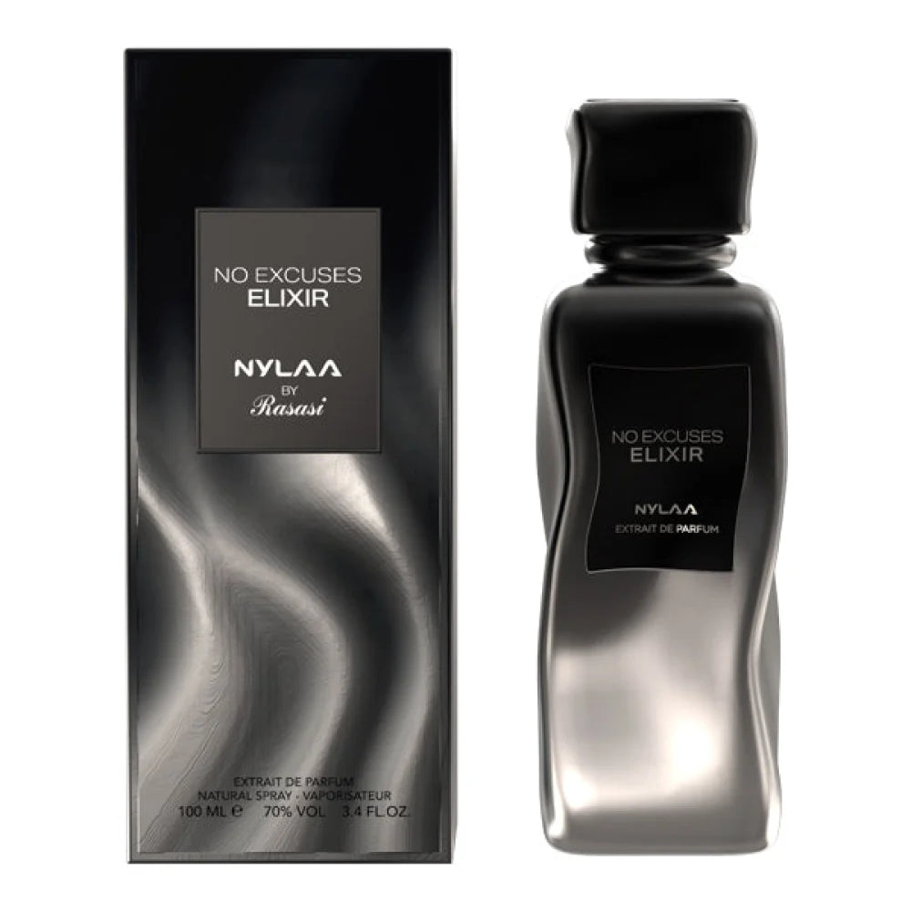 RASASI Nylaa No Excuses Elixir Fresh Stock 100.0ml Parfum Bottle