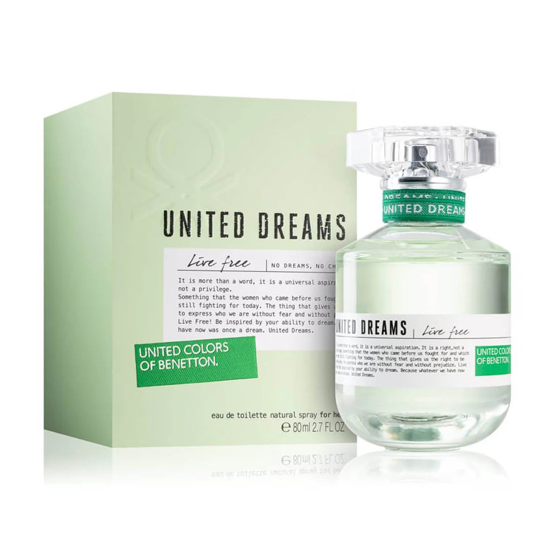 United Colors of Benetton United Dreams Live Free Fresh Stock