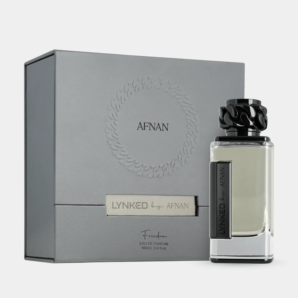 AFNAN Lynked Freedom Fresh Stock 100.0ml Eau de Parfum Bottle