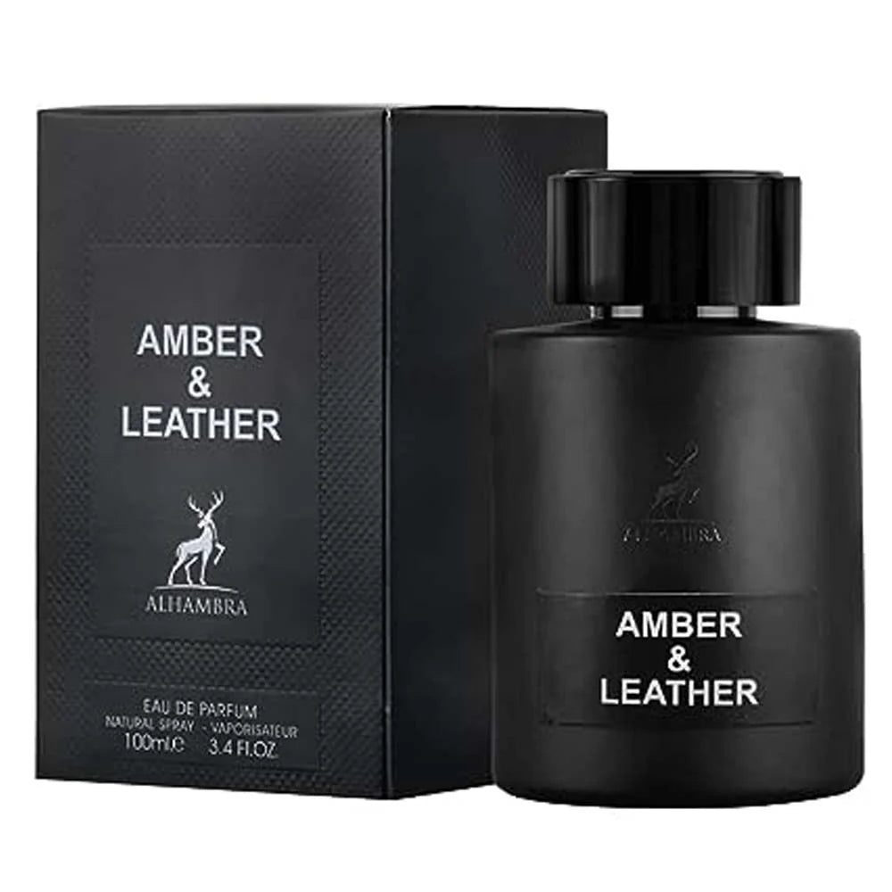 Maison Alhambra Amber &amp; Leather EDP 100ML