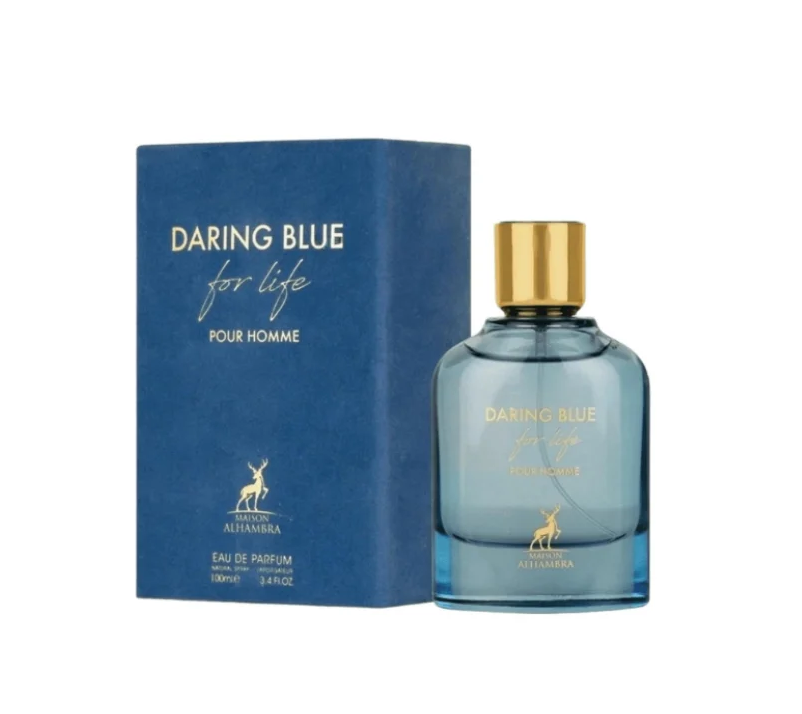 Maison Alhambra Daring Blue For Life Pour Homme EDP 100ML