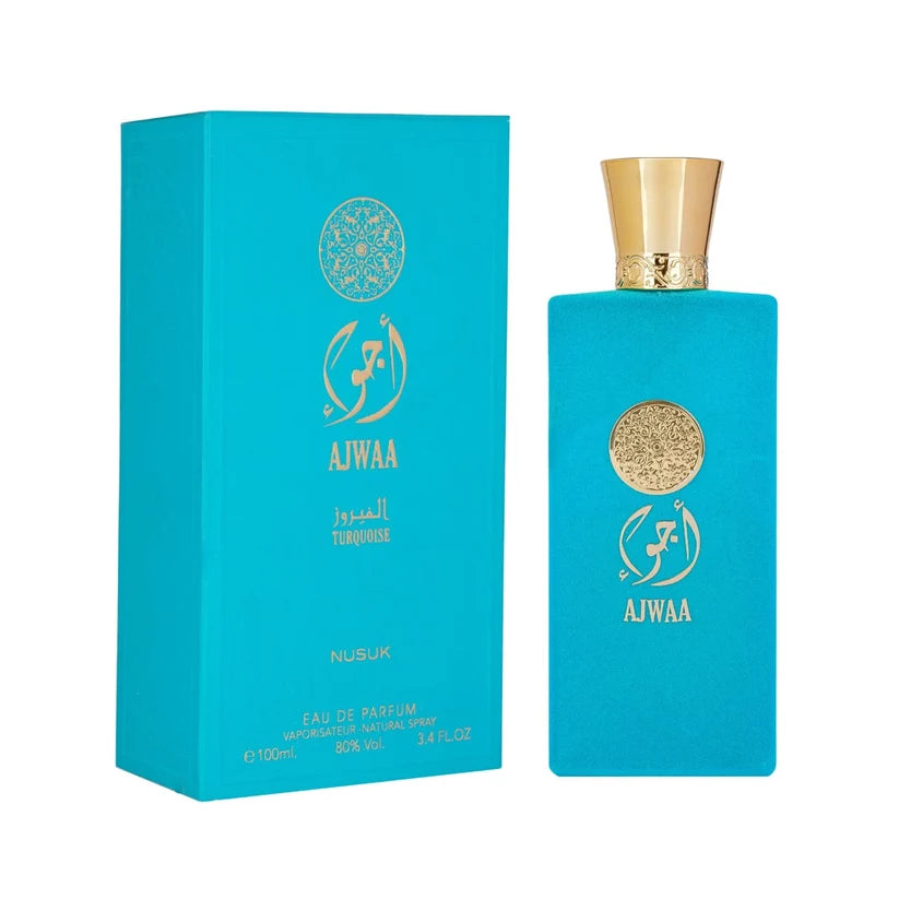 Nusuk Ajwaa Turquoise EDP 100ML