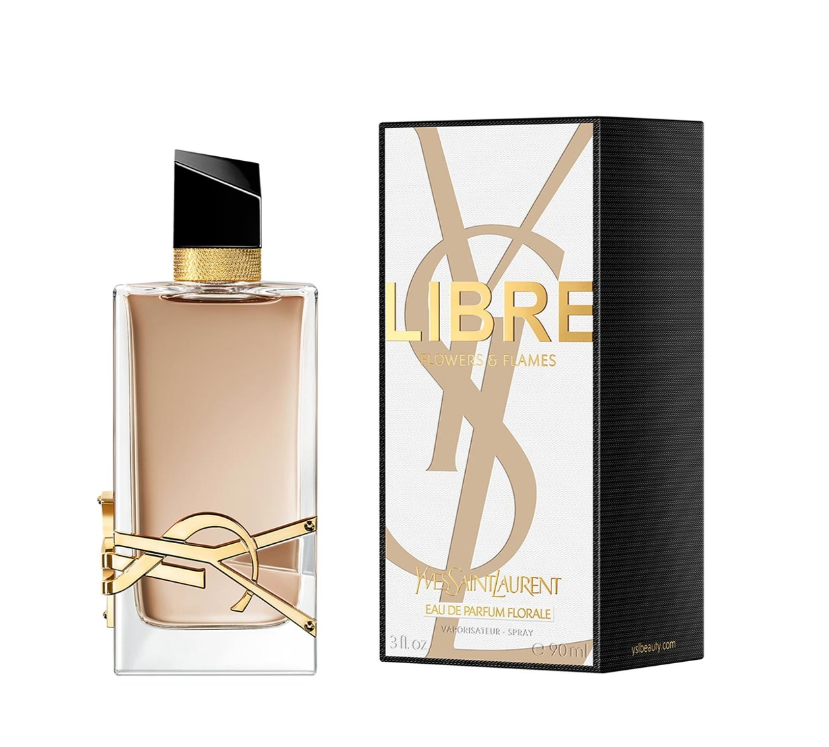 Yves Saint Laurent Libre Flowers &amp; Flames Fresh Stock 90.0ml Eau de Parfum Bottle