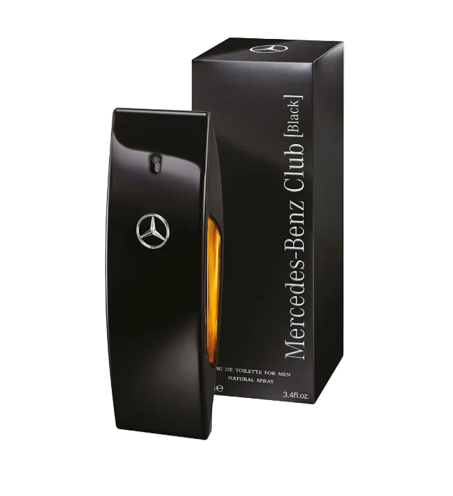MERCEDES Benz Club Black Fresh Stock 100.0ml Eau de Toilette Bottle