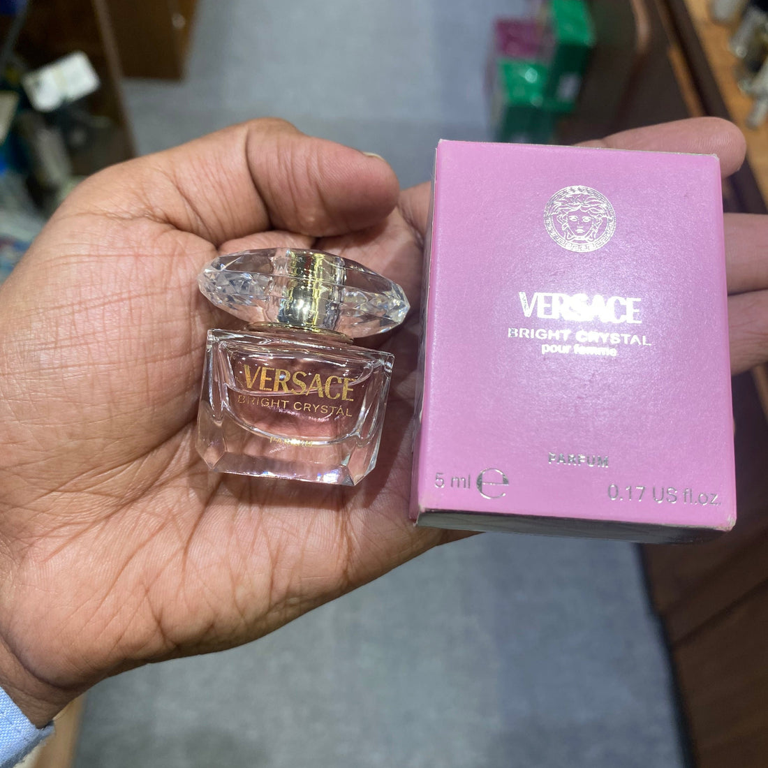 Versace Bright Crystal Parfum Miniature 5ML