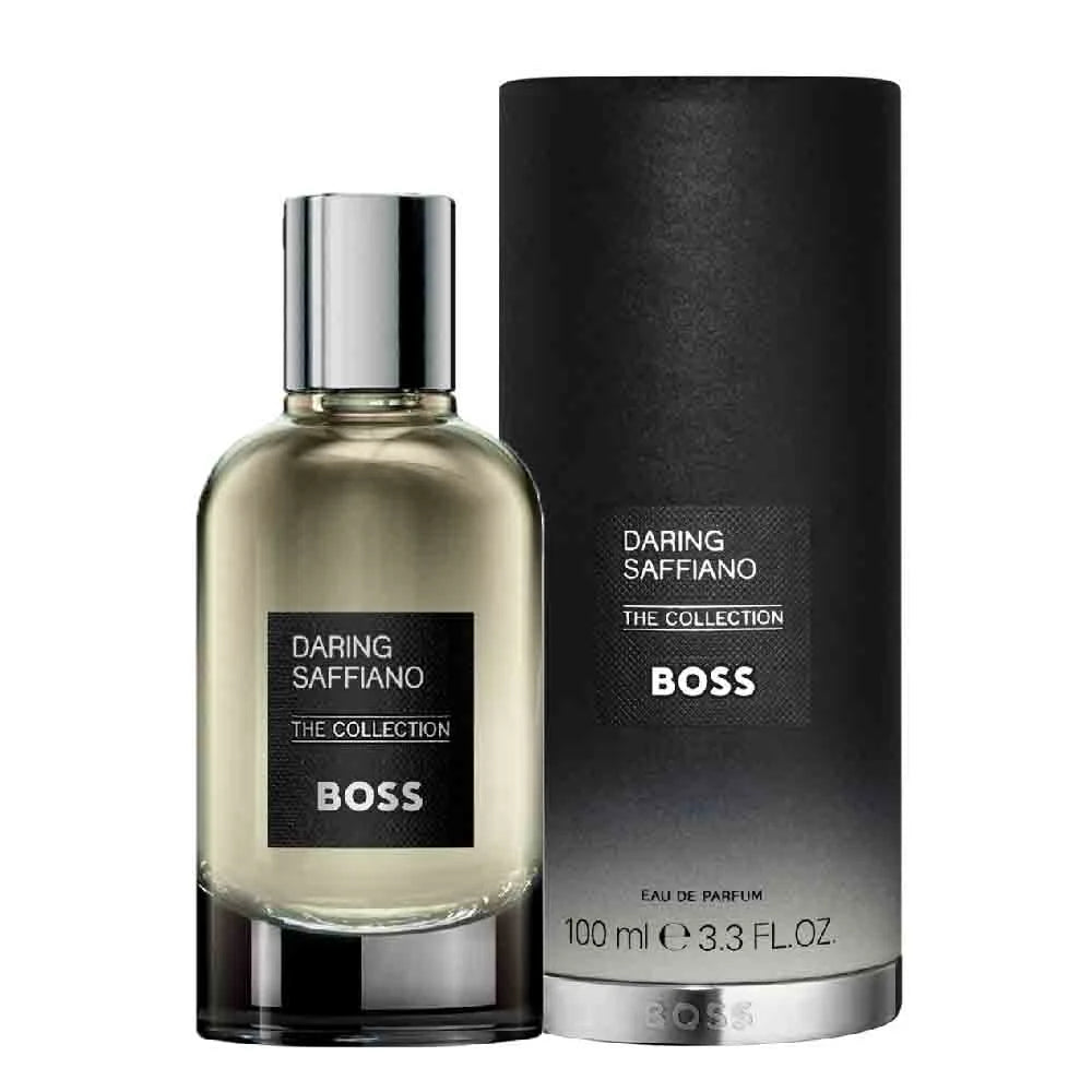 Boss The Collection Daring Saffiano fresh stock 100.0ml Eau de Parfum Bottle