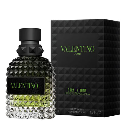 Valentino Born in Roma Green Stravaganza Fresh Stock 100.0ml Eau de Cologne Bottle