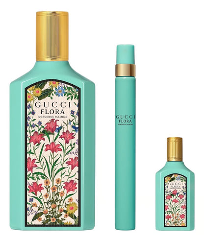 Gucci Flora Gorgeous Jasmine 3-pcs Gift Set
